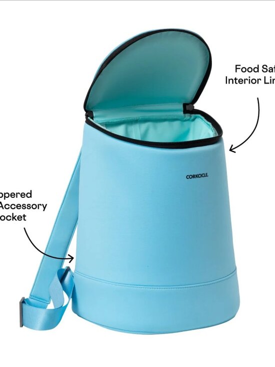 Corkcicle Eola Neoprene Bucket Cooler Bag NWT - Picture 2 of 5